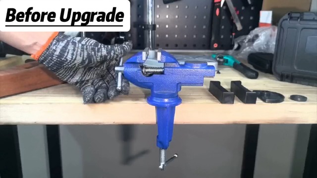 Amazon.co.jp: 万力 テーブルバイス 卓上万力 口幅約84 mm 最大開口約